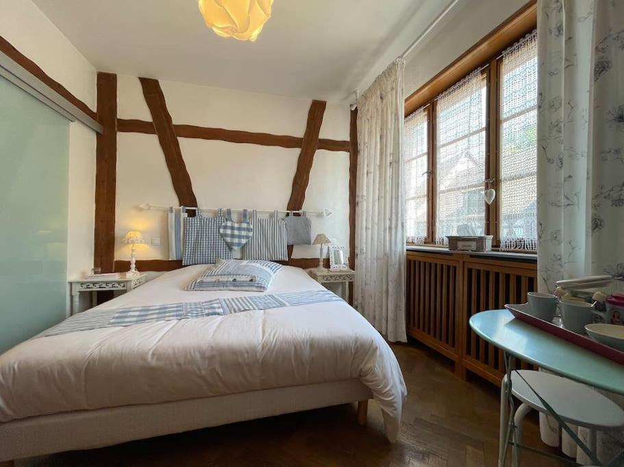 La Petite Chambre Bleue - Centre Historique-2 Pers-Non Accessible Au Personnes A Mobilite Reduite ケゼルスベール エクステリア 写真
