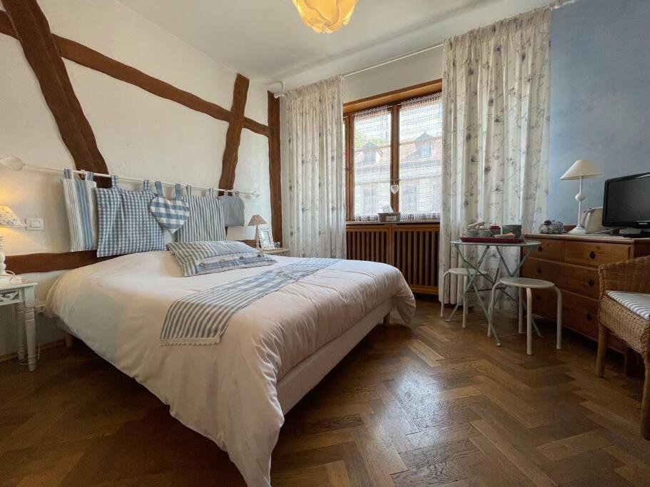 La Petite Chambre Bleue - Centre Historique-2 Pers-Non Accessible Au Personnes A Mobilite Reduite ケゼルスベール エクステリア 写真